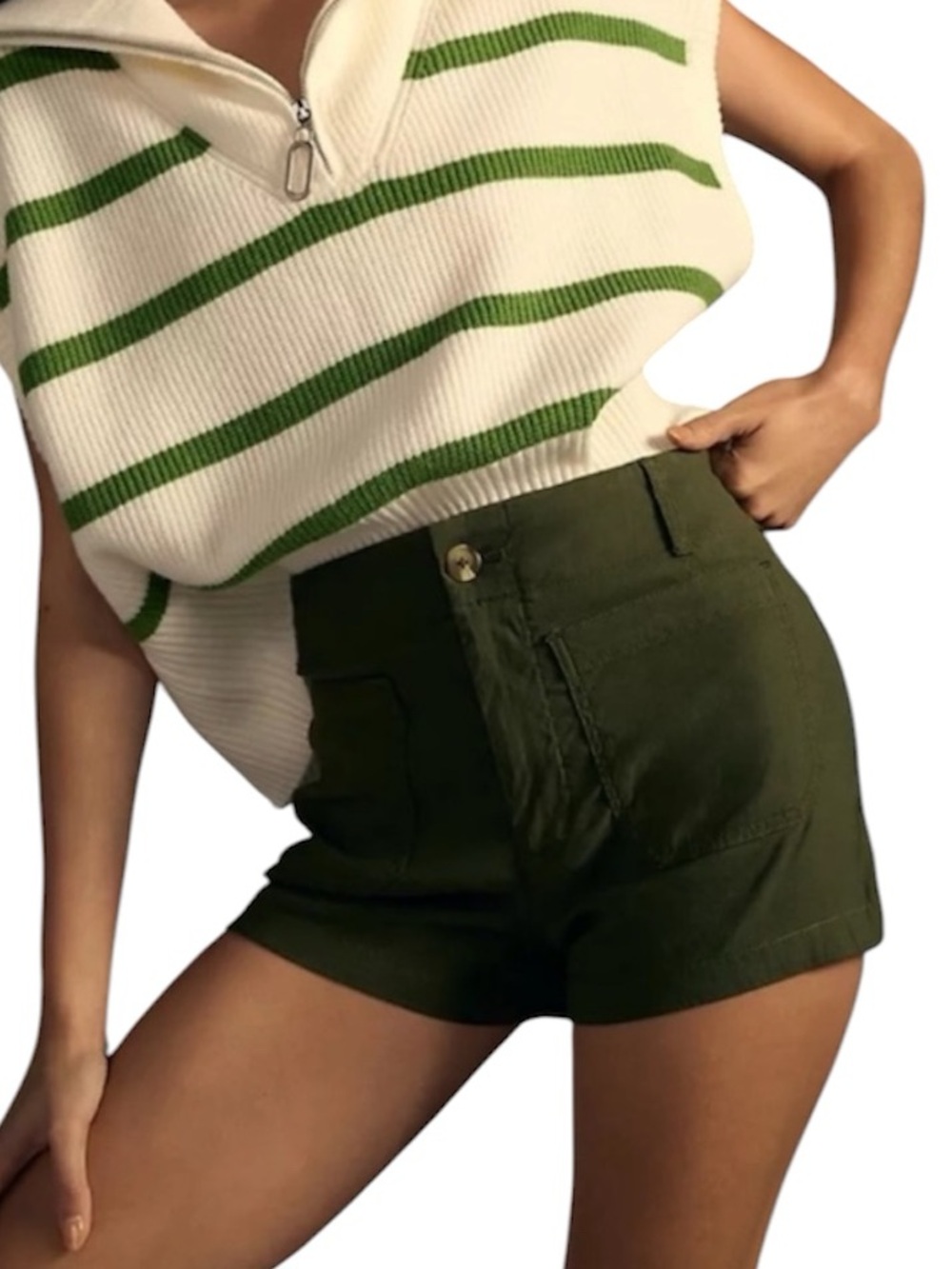 Maeve Anthropologie The Colette Patch Pocket Shorts